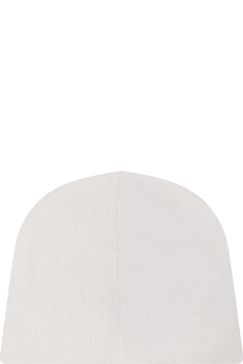 Fashion for Baby Girls La stupenderia Beige Hat For Baby Girl With Hearts And Writing