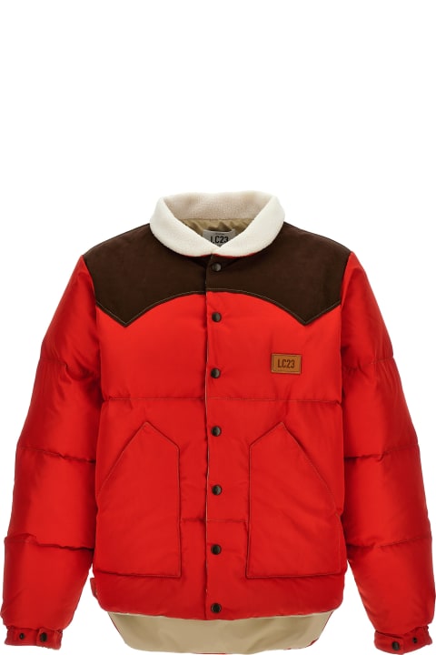 LC23 Clothing for Men LC23 'paneled' Down Jacket