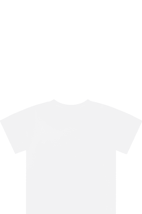 ベビーガールズ Tシャツ＆ポロシャツ Stella McCartney Kids White T-shirt For Baby Boy With Sun