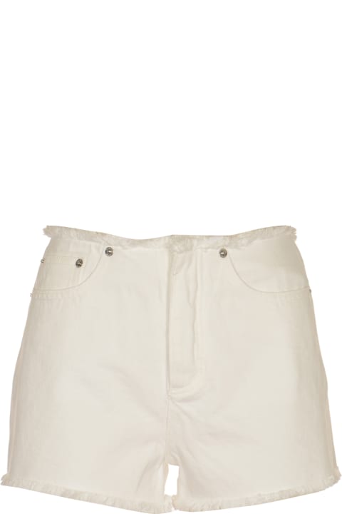 ウィメンズ Michael Kors Collectionのパンツ＆ショーツ Michael Kors Collection Buttoned Fitted Shorts
