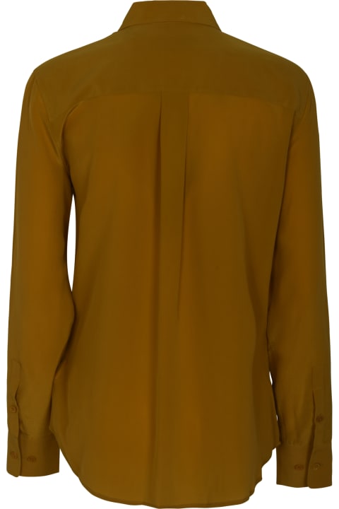 Equipment Topwear for Women Equipment Cargo Pocket Long-sleeved Shirt