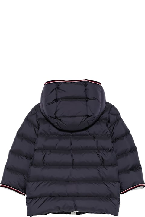 Homeware Moncler Moncler Enfant Blue Hooded Down Jacket