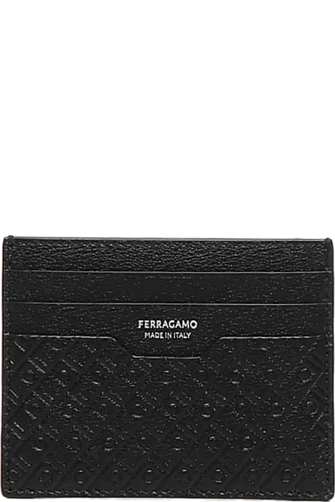 Ferragamo Wallets for Men Ferragamo Monogram Card Holder