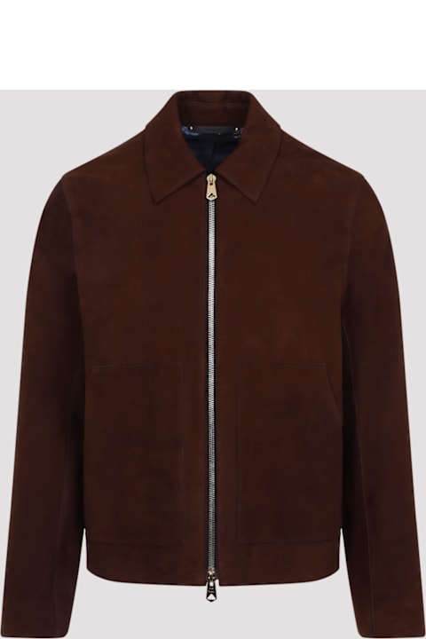 Regular Fit Leather Jacket