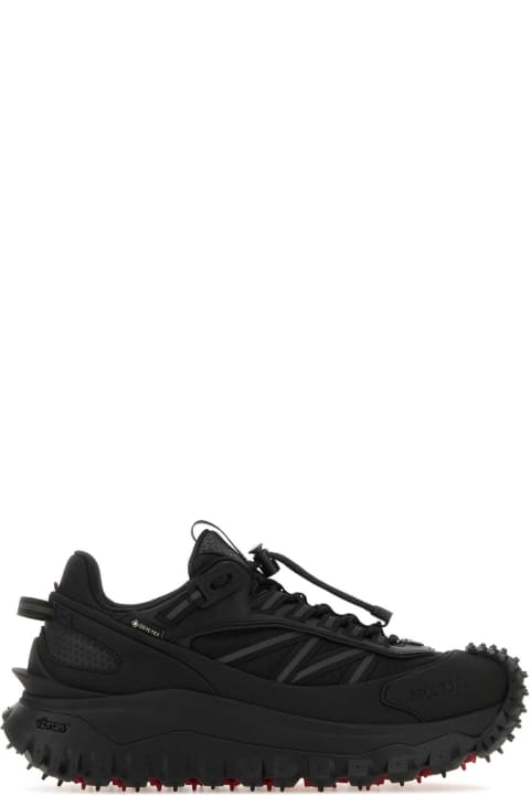 ウィメンズ Monclerのスニーカー Moncler Black Fabric Trailgrip Gtx Sneakers