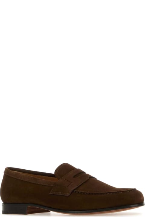 Church's Shoes for Men Church's Brown Leather Heswall Loafers