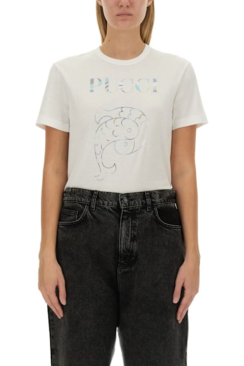 Homeware Pucci T-shirt With Logo