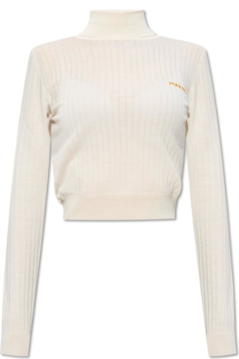 Marni Sweaters for Women Marni Ribbed Turtleneck Sweater