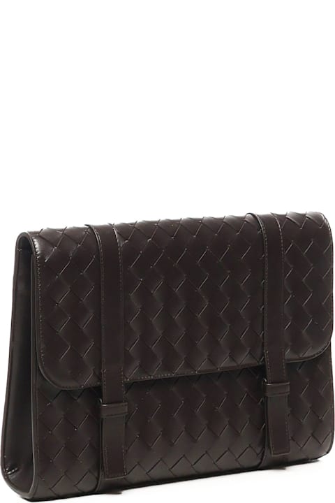 Bottega Veneta لـ Kids Bottega Veneta Intrecciato Crossbody Bag
