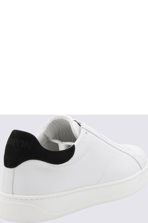 Lanvin Sneakers for Men Lanvin White Leather Dbbo Sneakers