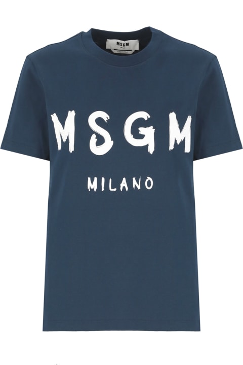 ウィメンズ新着アイテム MSGM T-shirt With Logo