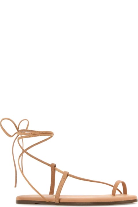 Tkees for Men Tkees Skin Pink Leather Jo Sandals