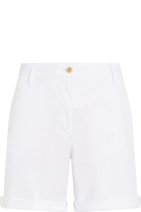 Tommy Hilfiger for Women Tommy Hilfiger Mom Chino Shorts White