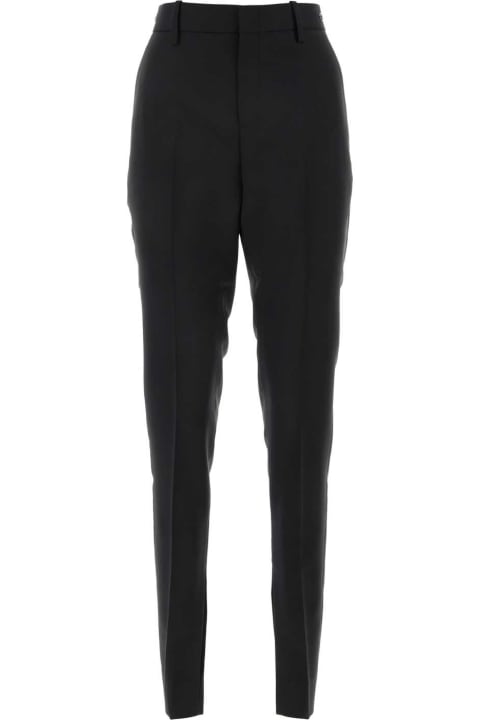 Gucci Clothing for Women Gucci Black Twill Pant