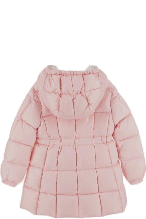 Topwear for Baby Girls Moncler Zip-up Hooded Jacket