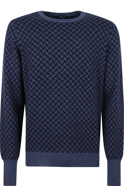 Drumohr Clothing for Men Drumohr Patterned Rib Sweater