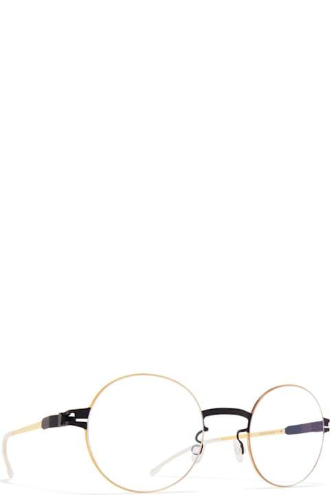 Mykita لـ Kids Mykita Lova - Black / Glossy Gold Rx Glasses