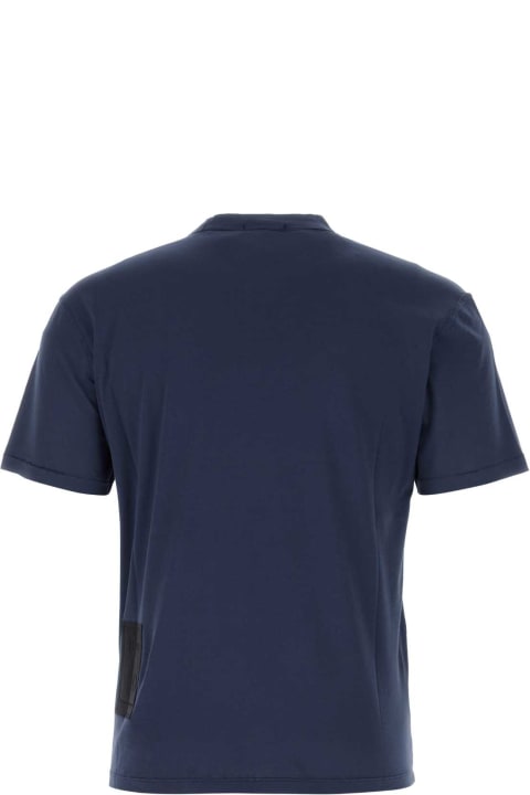 Ten C Topwear for Men Ten C Navy Blue Cotton T-shirt