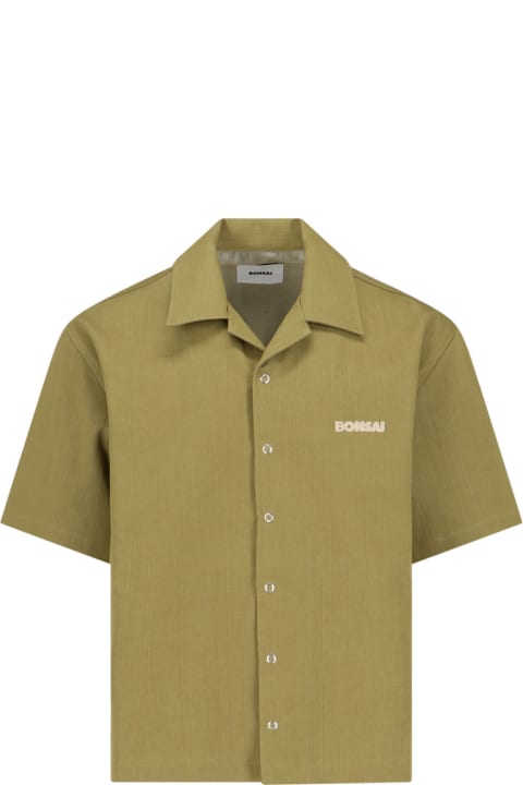 Bonsai Shirts for Men Bonsai Short-sleeved Shirt