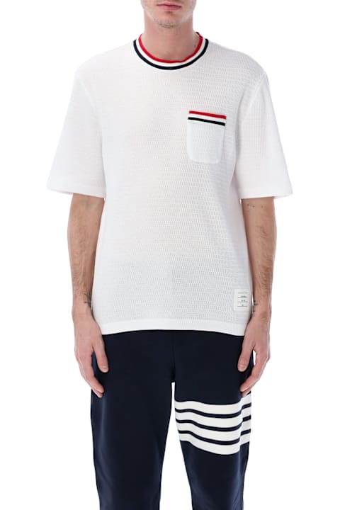 Homeware Thom Browne Thom Browne Striped Detail T-shirt