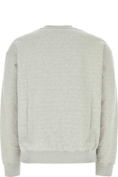 Fleeces & Tracksuits for Men Jil Sander Grey Cotton Oversize Sweatshirt