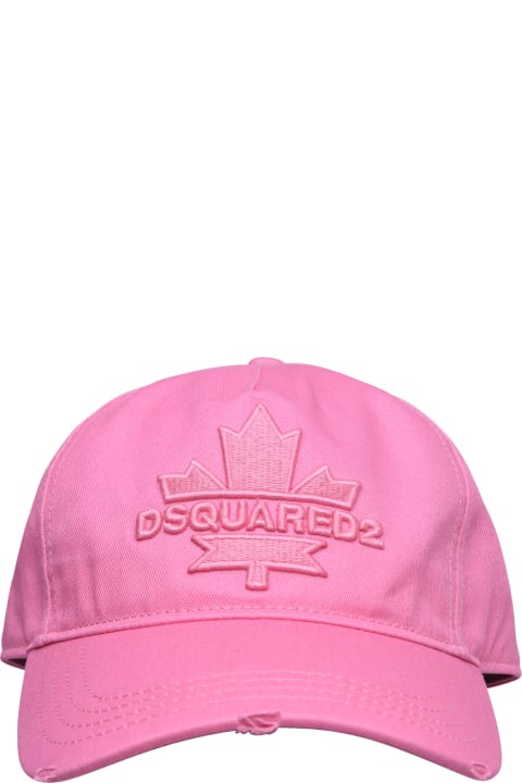 Hats for Women Dsquared2 Logo Embroidery Baseball Cap