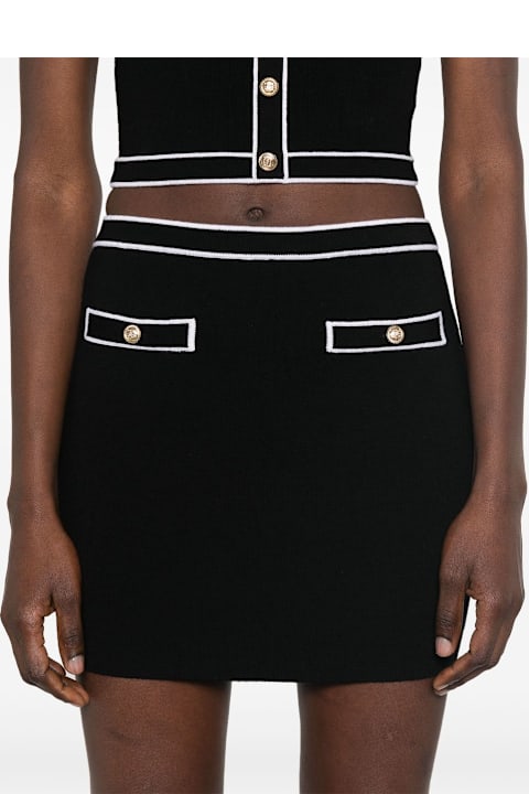 Alice + Olivia لـ Men Alice + Olivia Cotton Mini Skirt