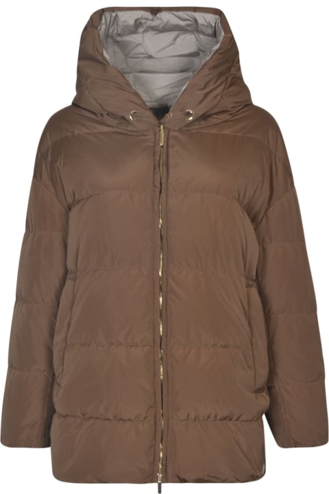 Max Mara Sale for Women Max Mara Reversible Quilted Nylon Down Jacket