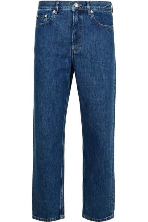 أدوات منزلية A.P.C. 'martin' Blue Cotton Jeans