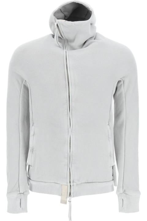 'zipper 2' Handcrafted Zip-up Hoodie
