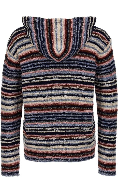 Marni for Men Marni Striped Hooded Sweater