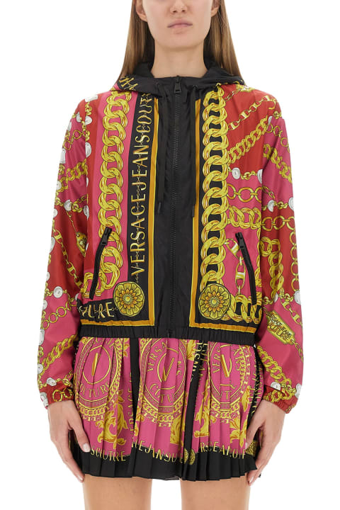 Homeware Versace Jeans Couture Windbreaker V-emblem Chain