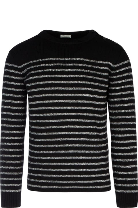 ウィメンズ Saint Laurentのニットウェア Saint Laurent Striped Sweater