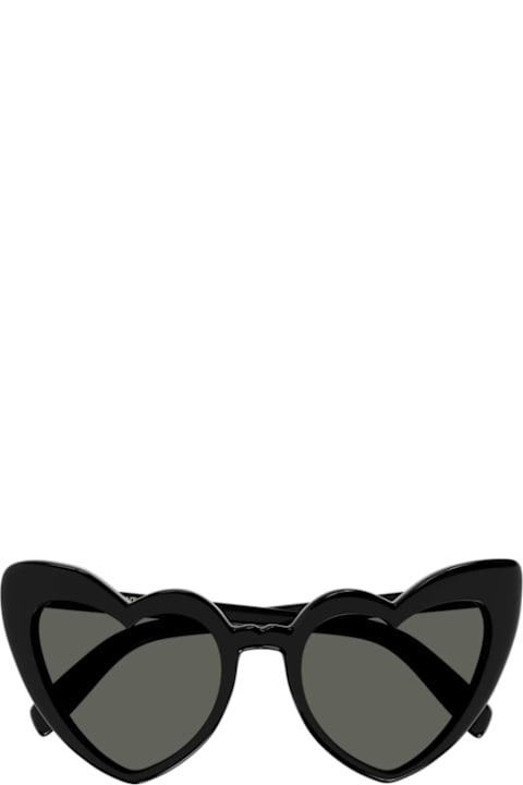 Homeware Saint Laurent Eyewear Sl M79001 Black Black Silver