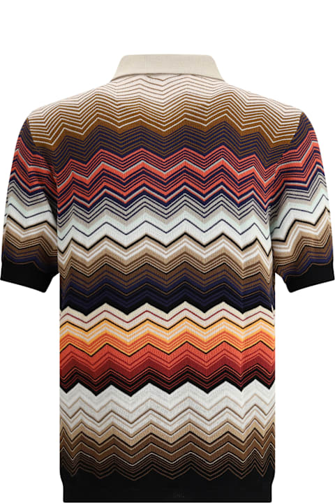 Missoni Topwear for Women Missoni Zigzag Pattern Polo Shirt