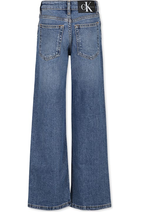 Calvin Klein لـ Kids Calvin Klein Blue Jeans For Girl