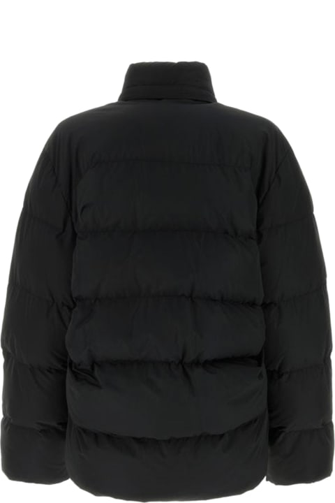 Balenciaga Coats & Jackets for Women Balenciaga Down Jacket With Zip And Logo
