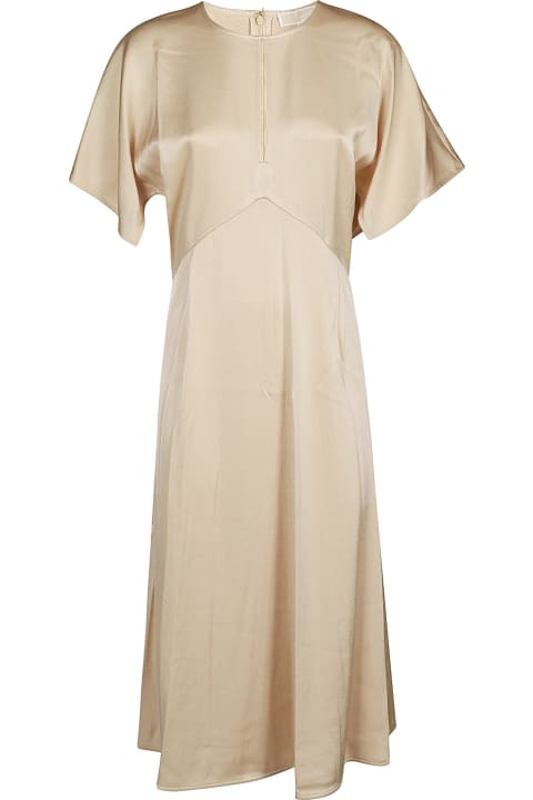 Fashion for Women Michael Kors Flutter Short Sleeve Midi Dress
