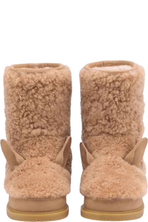 Donsje Shoes for Girls Donsje Donsje Boots Beige