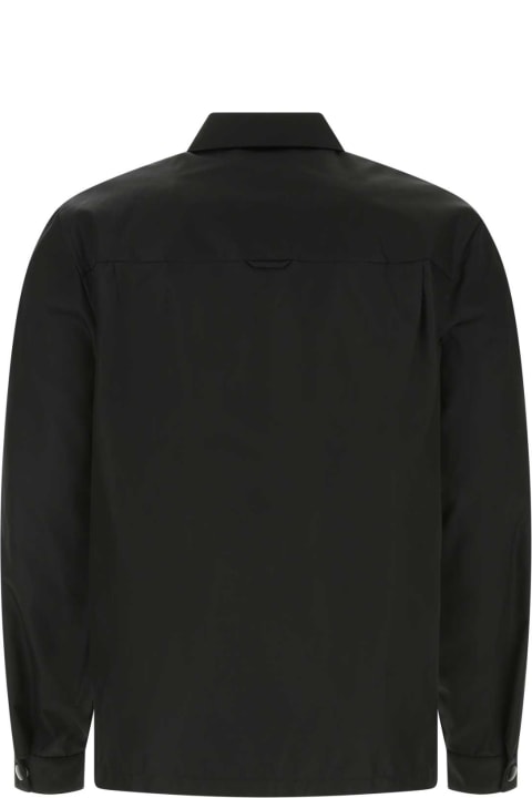 Prada for Men Prada Black Re-nylon Shirt