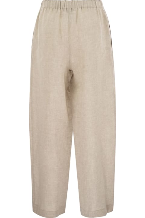 Fabiana Filippi Fleeces & Tracksuits for Women Fabiana Filippi Linen Trousers
