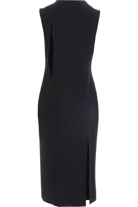 Versace Dresses for Women Versace Sleeveless Midi Dress With Cutouts