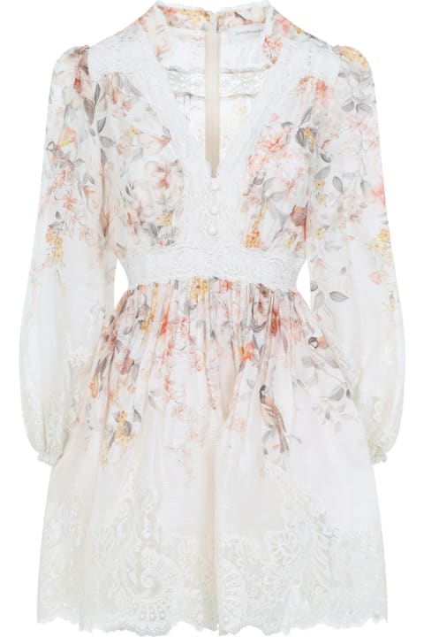 Zimmermann for Men Zimmermann Luca Lace Lantern Dress