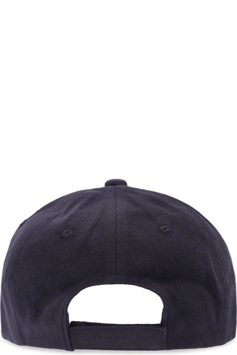 Hats for Men Emporio Armani Logo Embroidered Baseball Cap