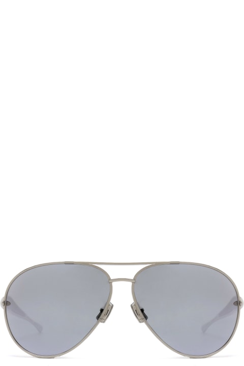 ウィメンズ Bottega Veneta Eyewearのアイウェア Bottega Veneta Eyewear Bv1305s Silver Sunglasses