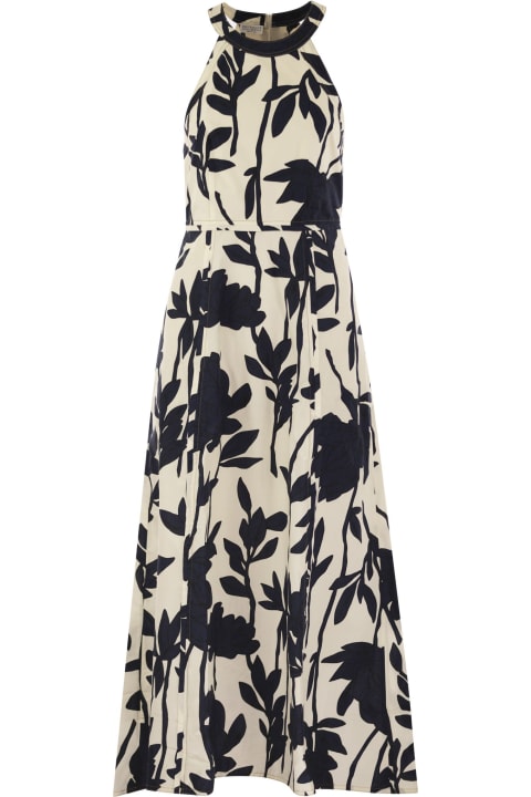 Brunello Cucinelli Clothing for Women Brunello Cucinelli Floral-printed Sleeveless Maxi Dress