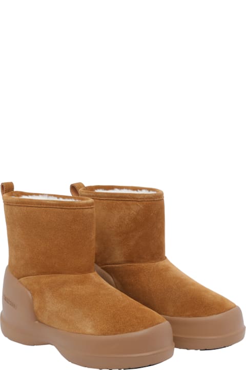 Moon Boot Mezzaluna Mid Suede Boots