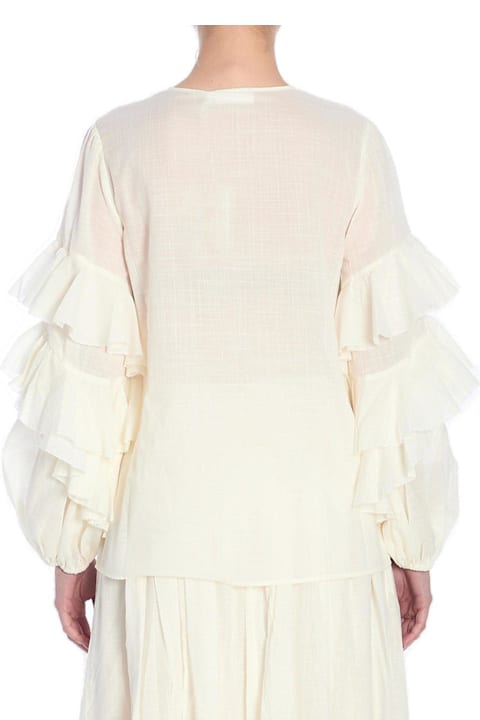 Homeware Zimmermann Acacia Ruffle Shirt