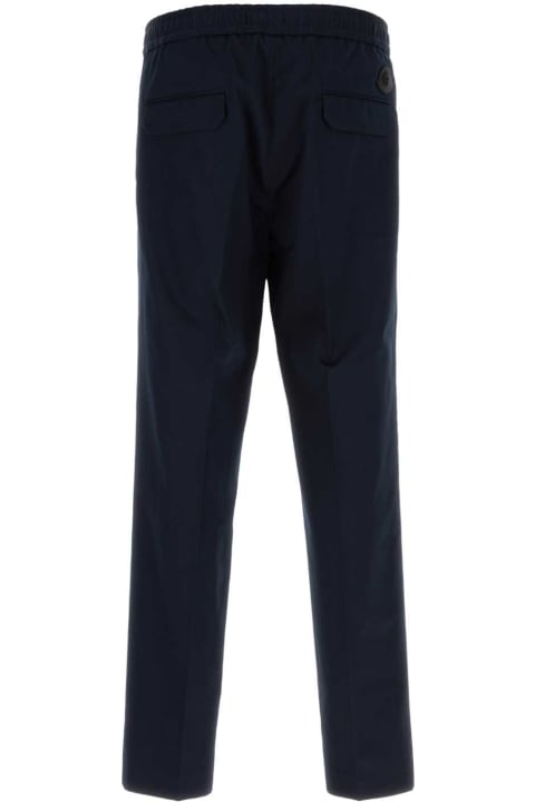 أدوات منزلية Moncler Midnight Blue Cotton Pant