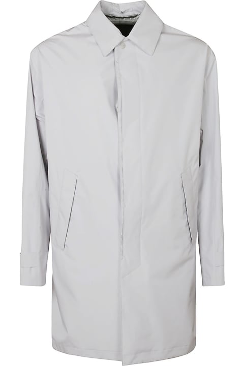 Coats & Jackets for Men Herno Rear Slit Plain Raincoat